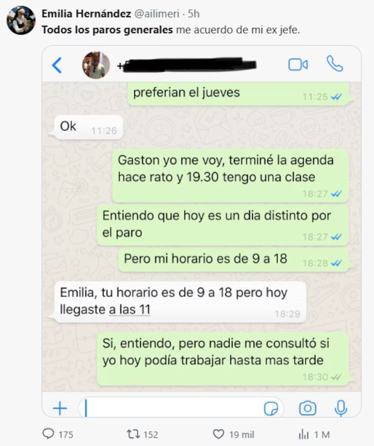 El chat.