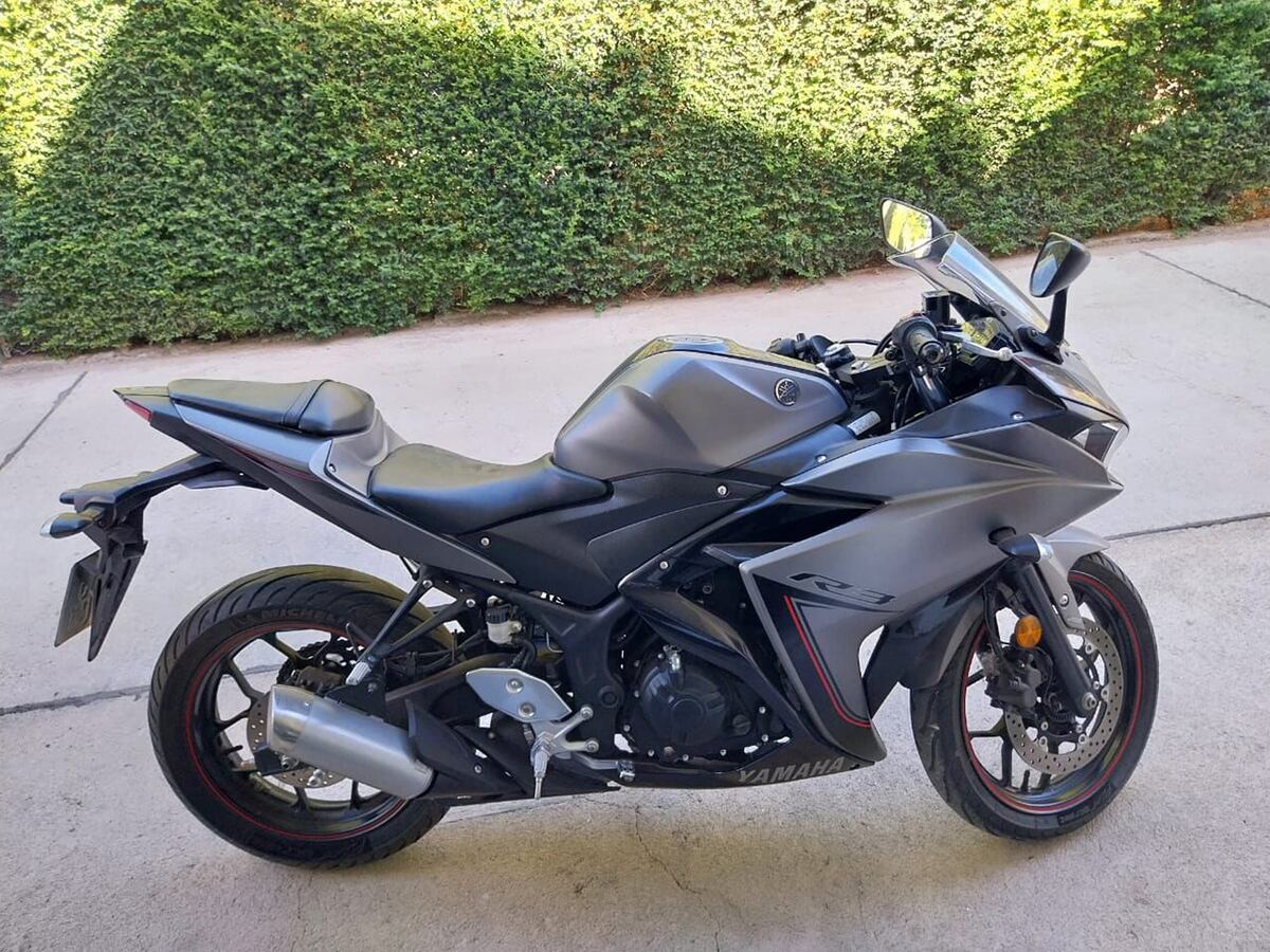 Secuestro. Una Yamaha R3 entre los vehículos de alta gama secuestrados. (Gentileza)