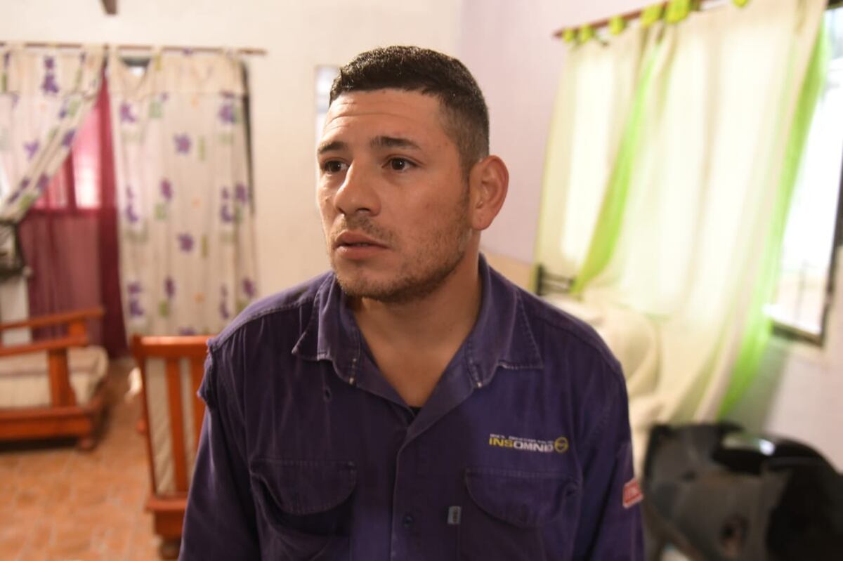 Maximiliano Tafuro, el vecino que frenó el ataque de los dogos y los mató con un cuchillo protegiendo a su familia. (Ramiro Pereyra/La Voz)