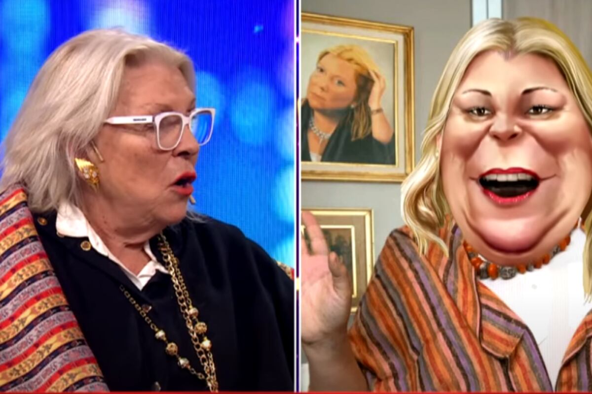 Elisa Carrió con Ariel Tarico en TN.