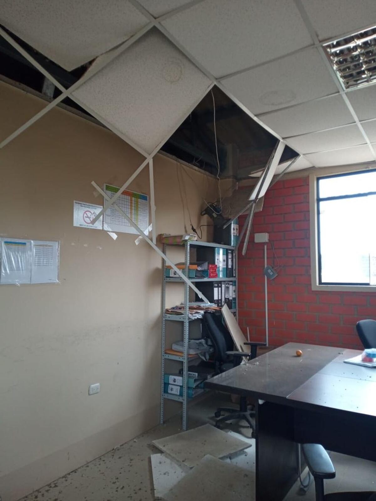Terremoto en Perú. El sismo produjo daños materiales en la ciudad de Sullana. (Carlos Chunga / El Comercio)