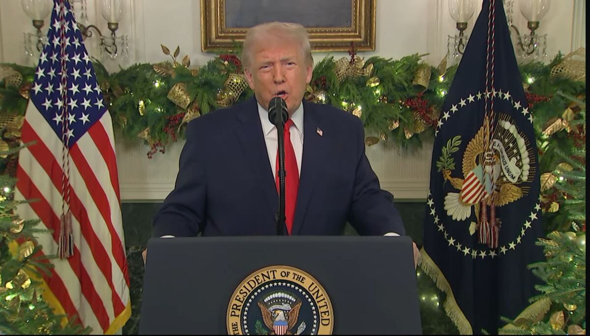 Estable. Según este informe, el presidente de los Estados Unidos, Donald Trump, tiene una imagen estable, pero con pocas posibilidades de crecimiento. (La Voz / Archivo) 