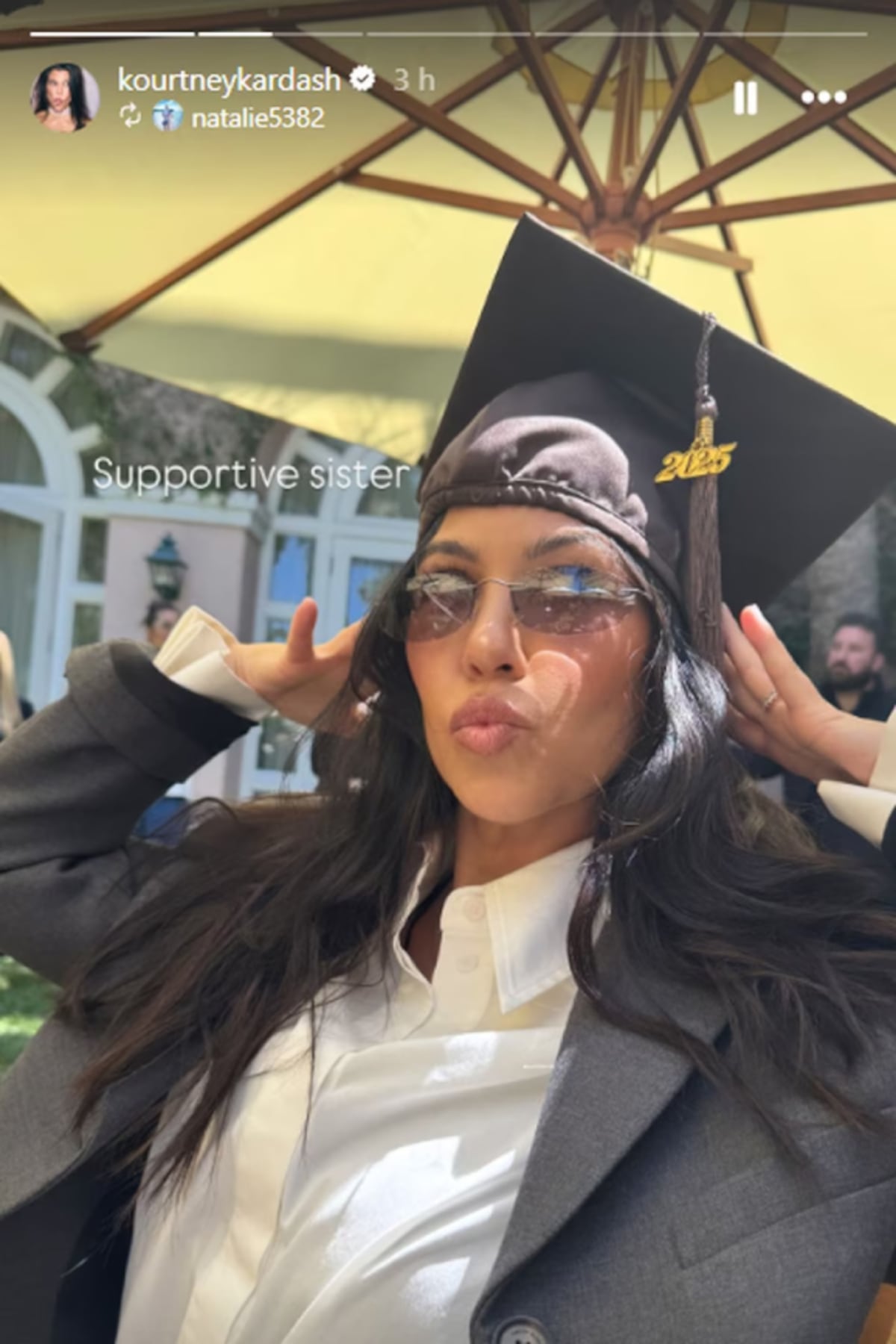 Kim Kardashian se graduó de abogada. (Instagram)