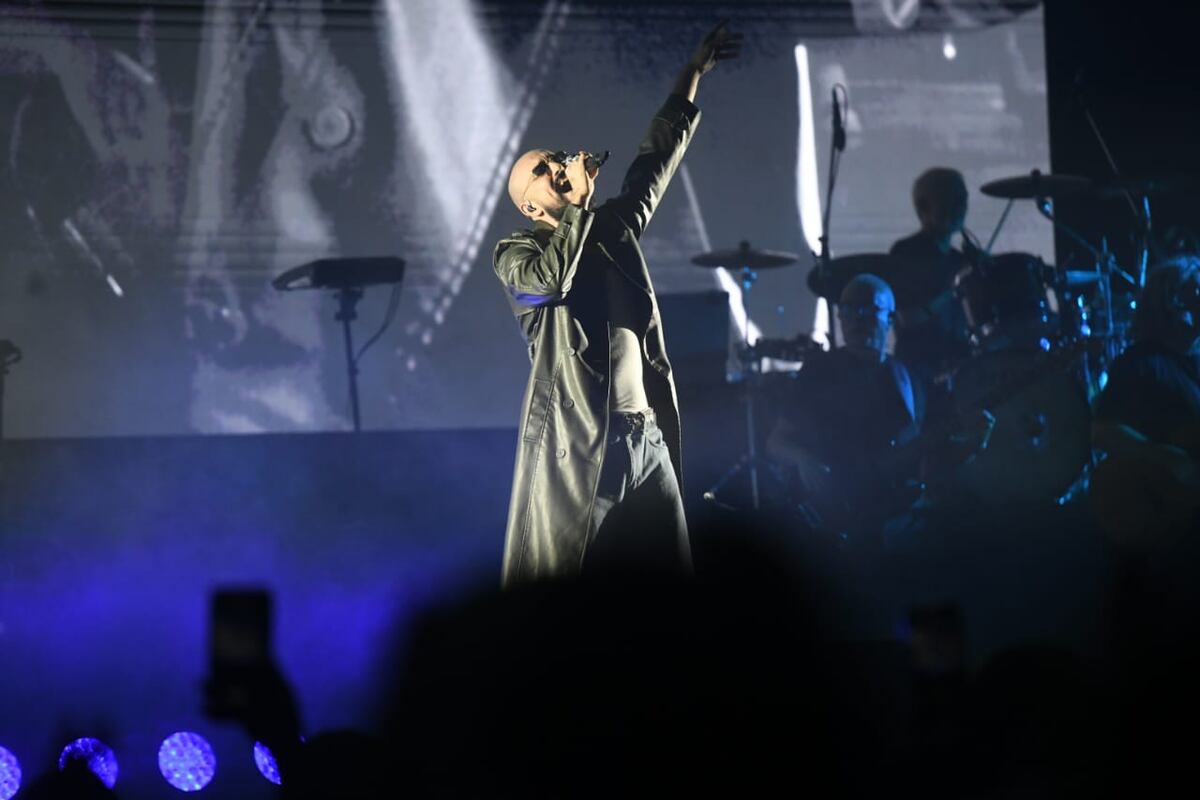 Abel cantó durante casi dos horas y media en un show que prácticamente no tuvo interrupciones. (Javier Ferreyra / La Voz).