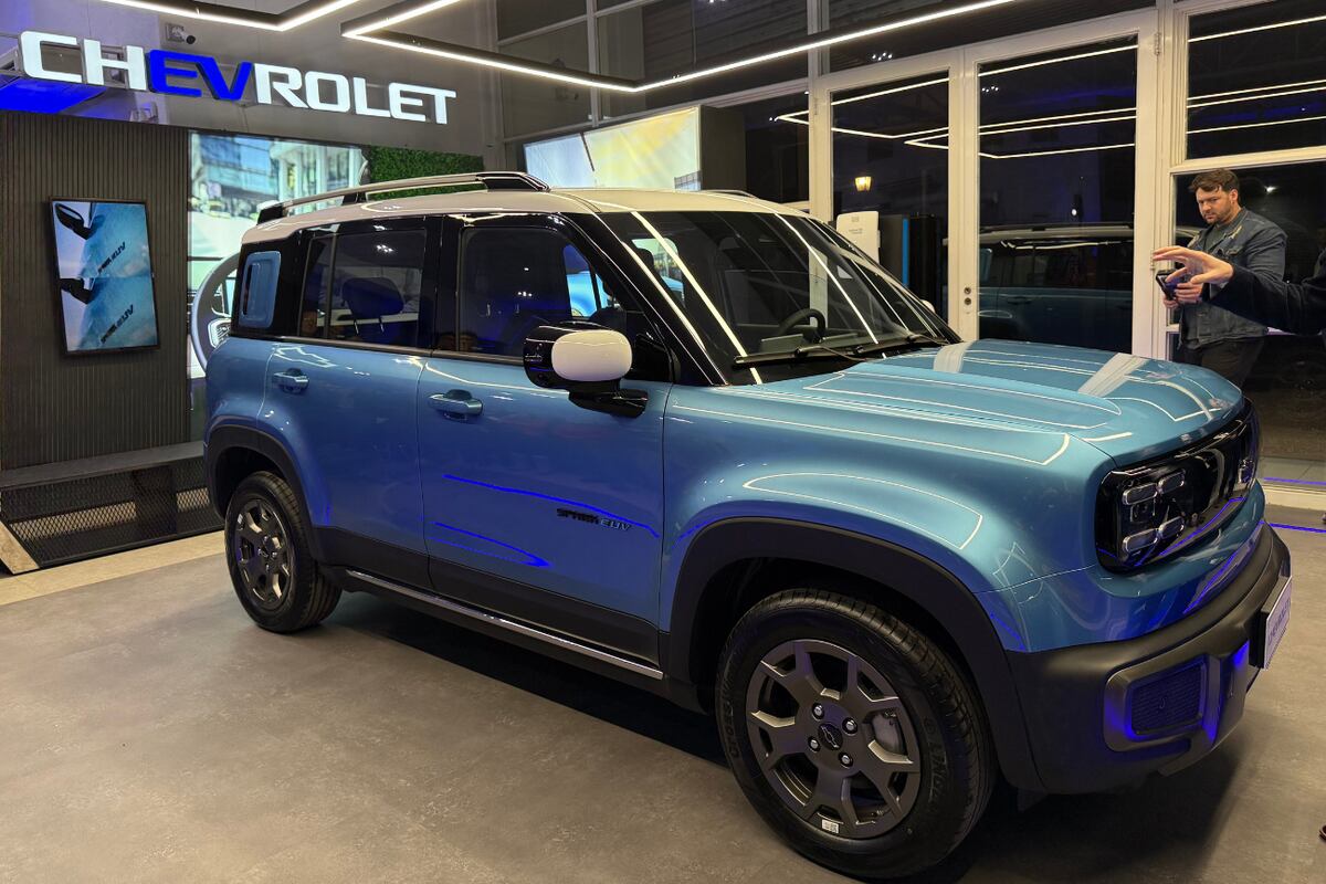 Spark EUV, el primer SUV-B 100% eléctrico del país.