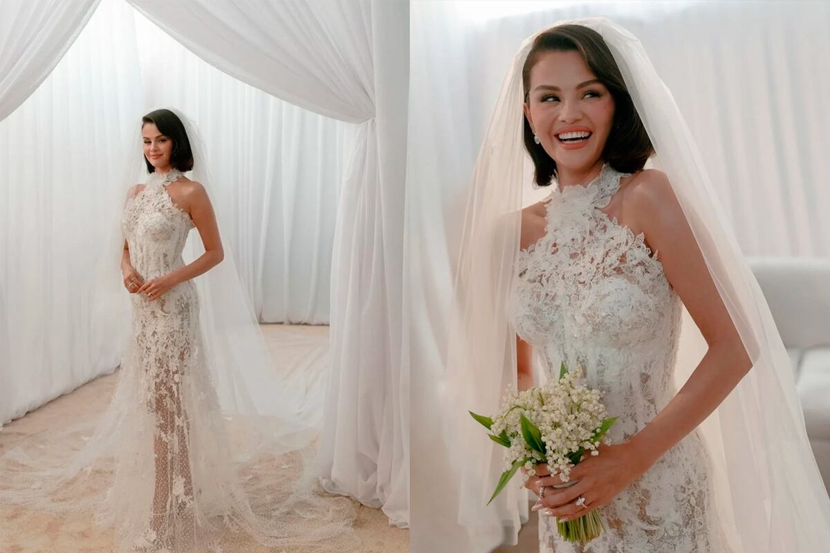 El casamiento de Selena Gomez. Foto: Instagram.