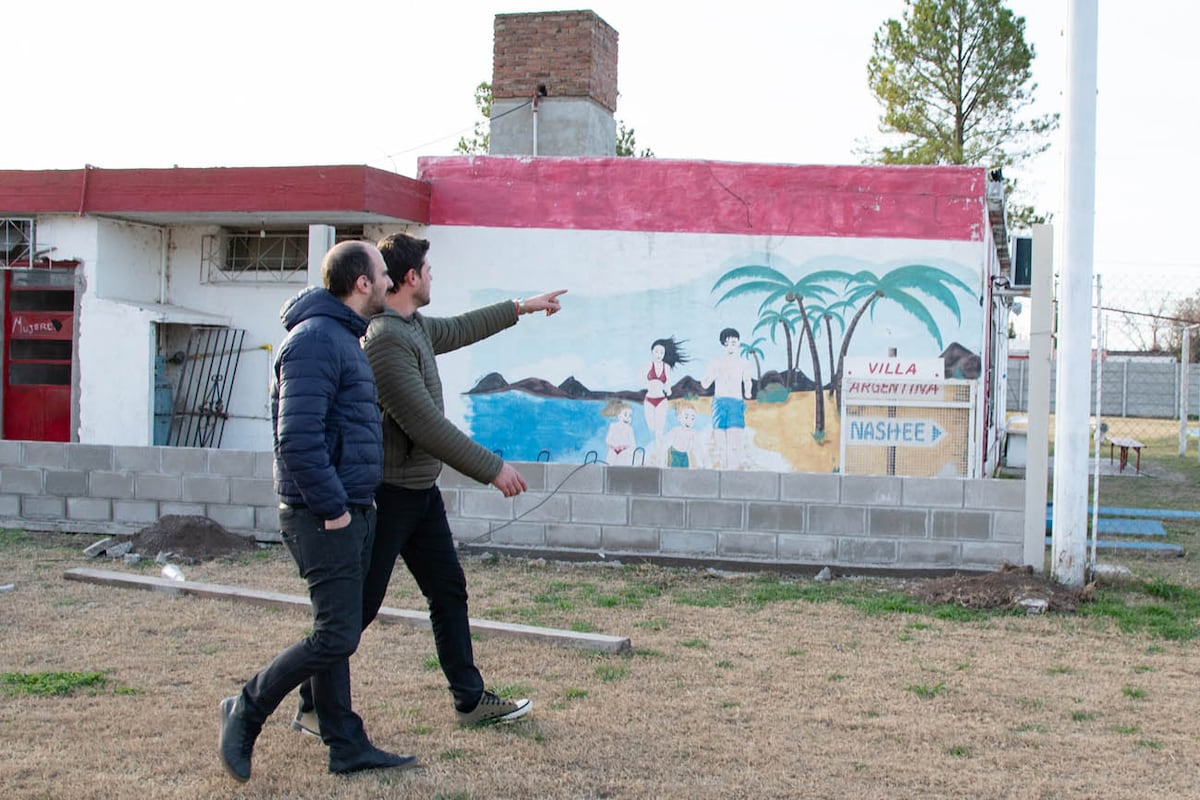 José Ignacio Scotto recorrió el departamento Marcos Juárez.