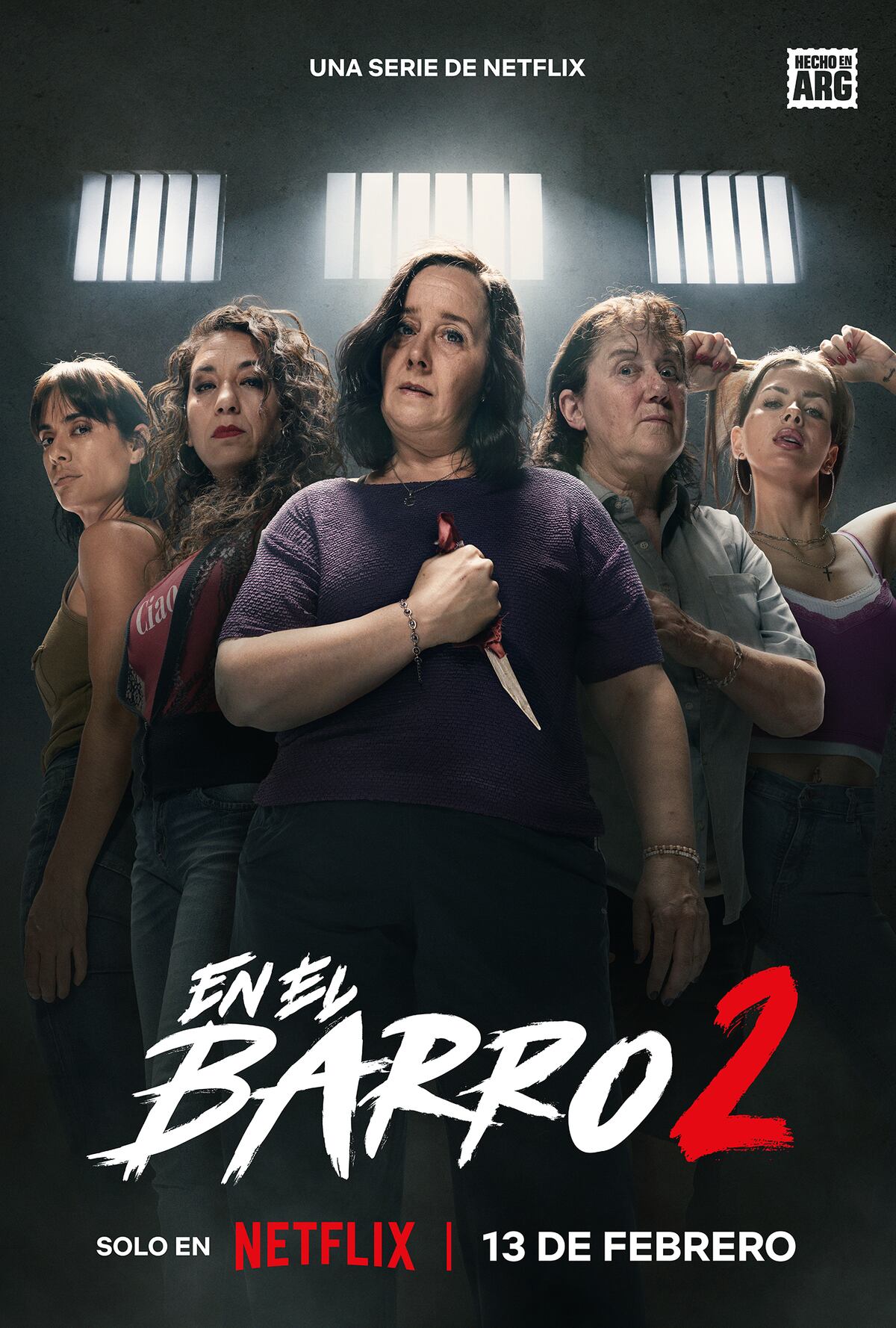 Póster oficial de la segunda temporada de "En el barro". (Foto: Netflix)