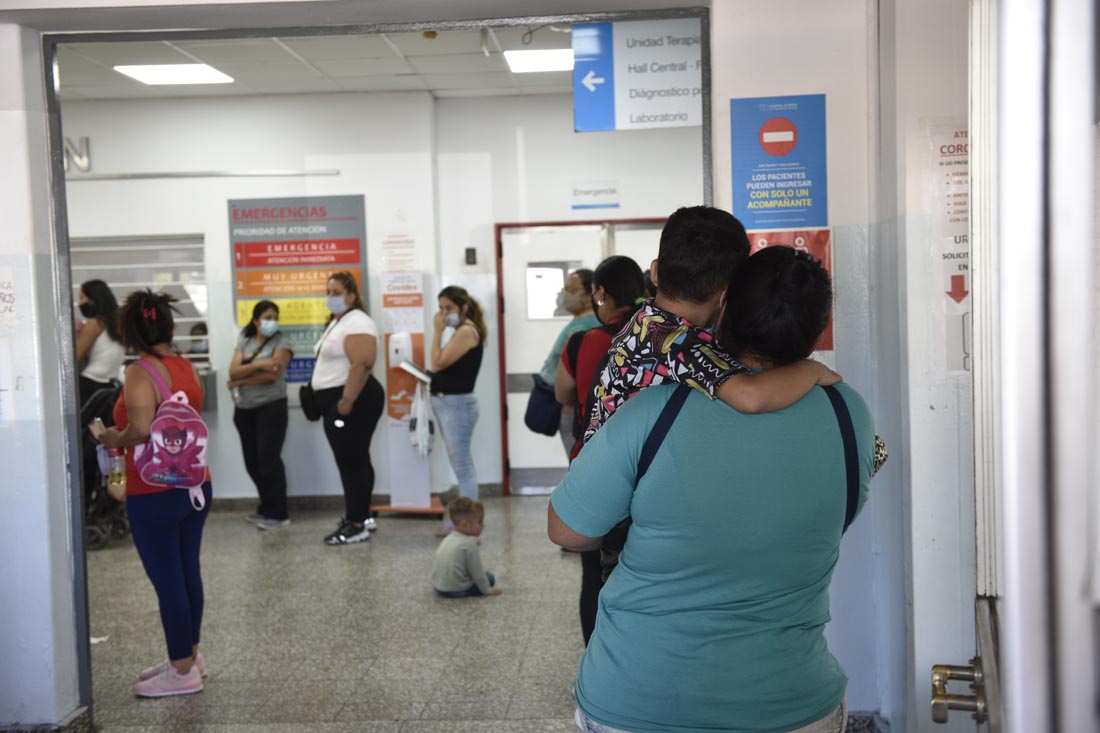Los niños suelen llegar tarde a consulta. (Ramiro Pereyra /La Voz) 