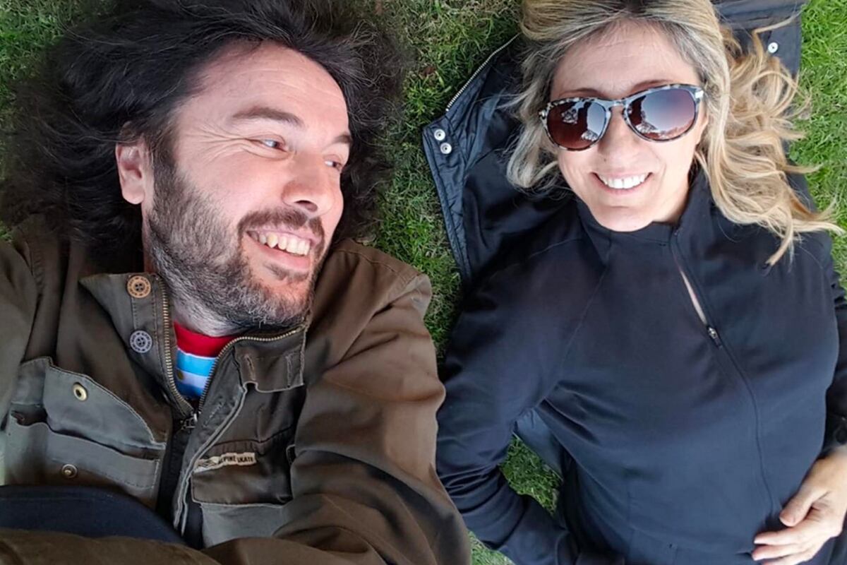 María De Cicco, junto a Ergün Demir, cuando eran pareja.