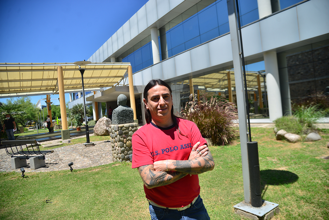 Juan Carlos Delgado, el opositor de los Saillén en el Surrbac. (La Voz/Achivo)