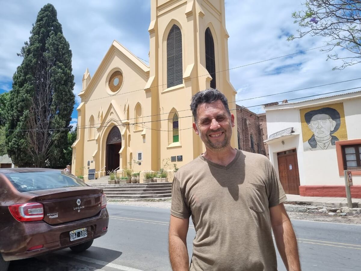 Leonardo Rodríguez, director de Turismo de San Javier-Yacanto, en Traslasierra (La Voz)