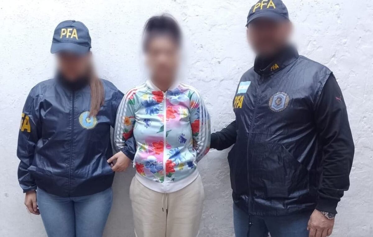 A partir de las investigaciones, la Policía Federal halló a una mujer encargada de recepcionar las pertenencias robadas.. (Ministerio de Seguridad)
