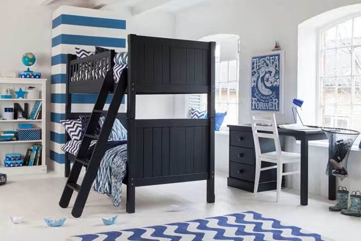 La zona de juego es fundamental para que todos disfruten de estar en su habitación y compartir momentos de relax. Foto: Pinterest / Grupo Edisur.