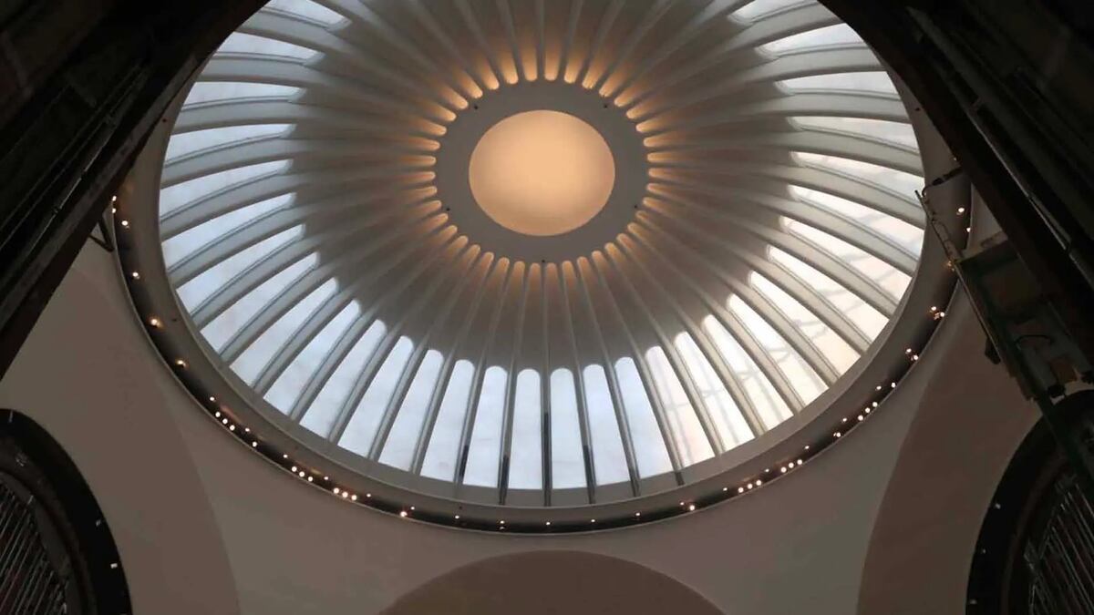 Imponente. La cúpula en honor a Santa Sofía.