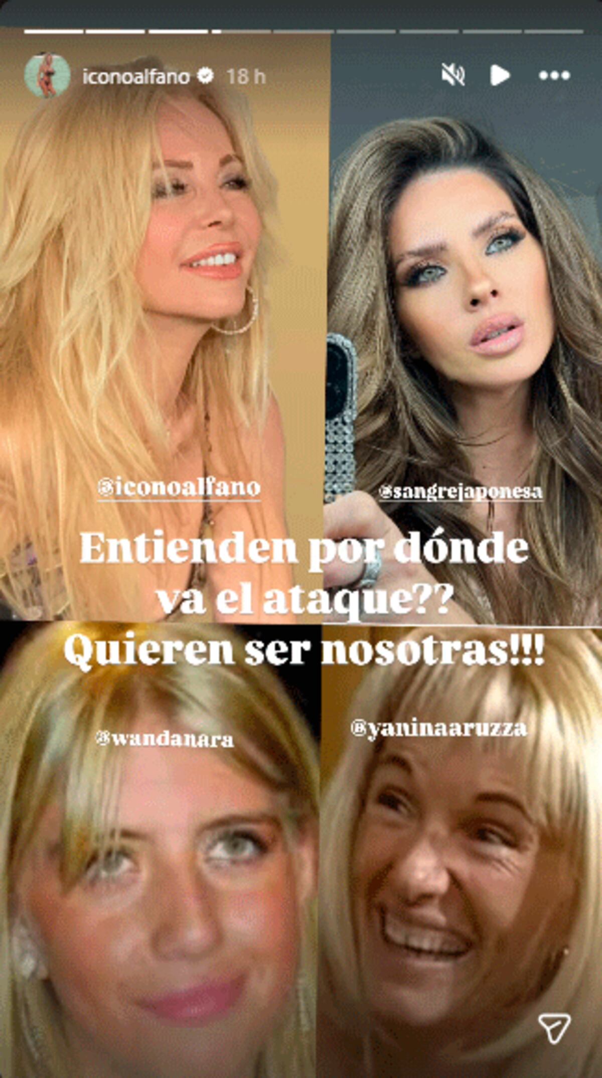Graciela Alfano defiende a La China Suárez.Foto: captura pantalla