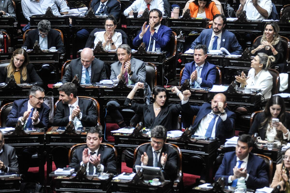 Diputados debate y votación de la Ley de Bases
Congreso , Argentina
Gabriel Bornoroni , Jose luis espert , Juliana Santillan , mayoraz nicolas , santurio santiago Bloque oficialista La libertad avanza
Foto Federico Lopez Claro