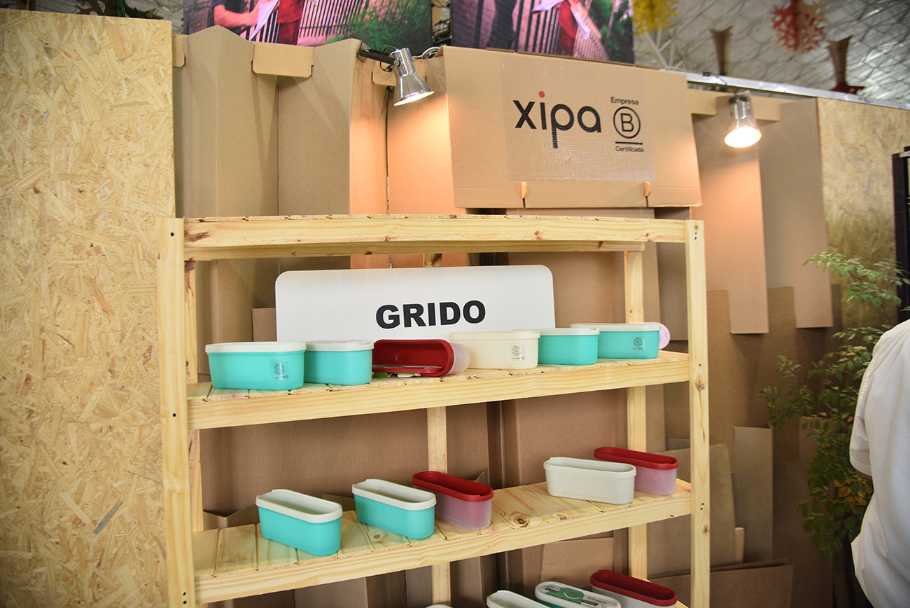 Xipa pote recargable para gridoFeria de economia circular (Pedro Castillo / La Voz)