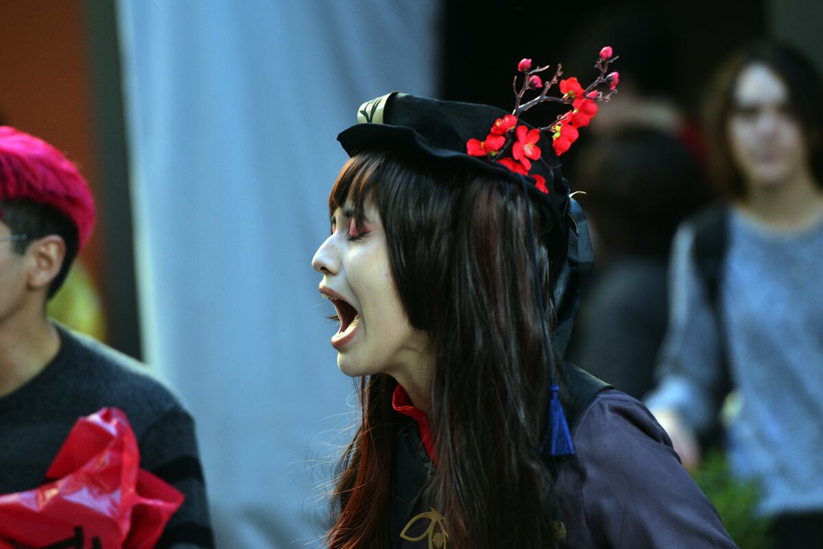 Toda la cultura del animé, el cosplay y el geek se dieron cita en la convención CAF en Espacio Quality. Foto Javier Ferreyra