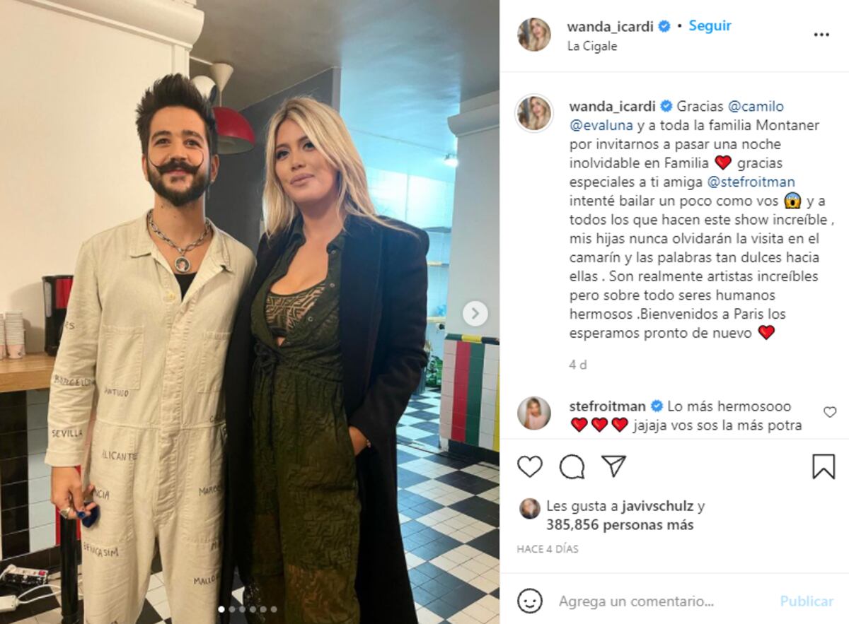 (Instagram Wanda Nara)