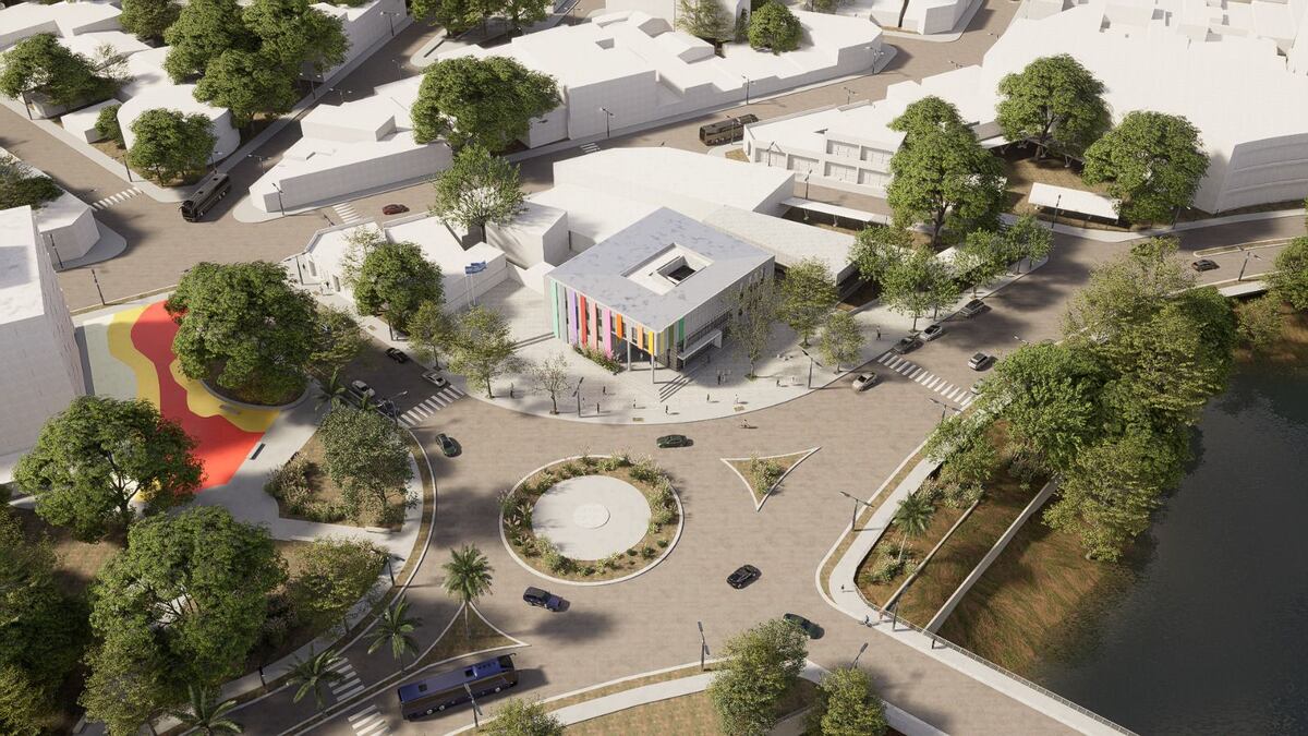 Diseño. El proyecto de la que sería la sede de la UPC para Carlos Paz (Gobierno de Córdoba