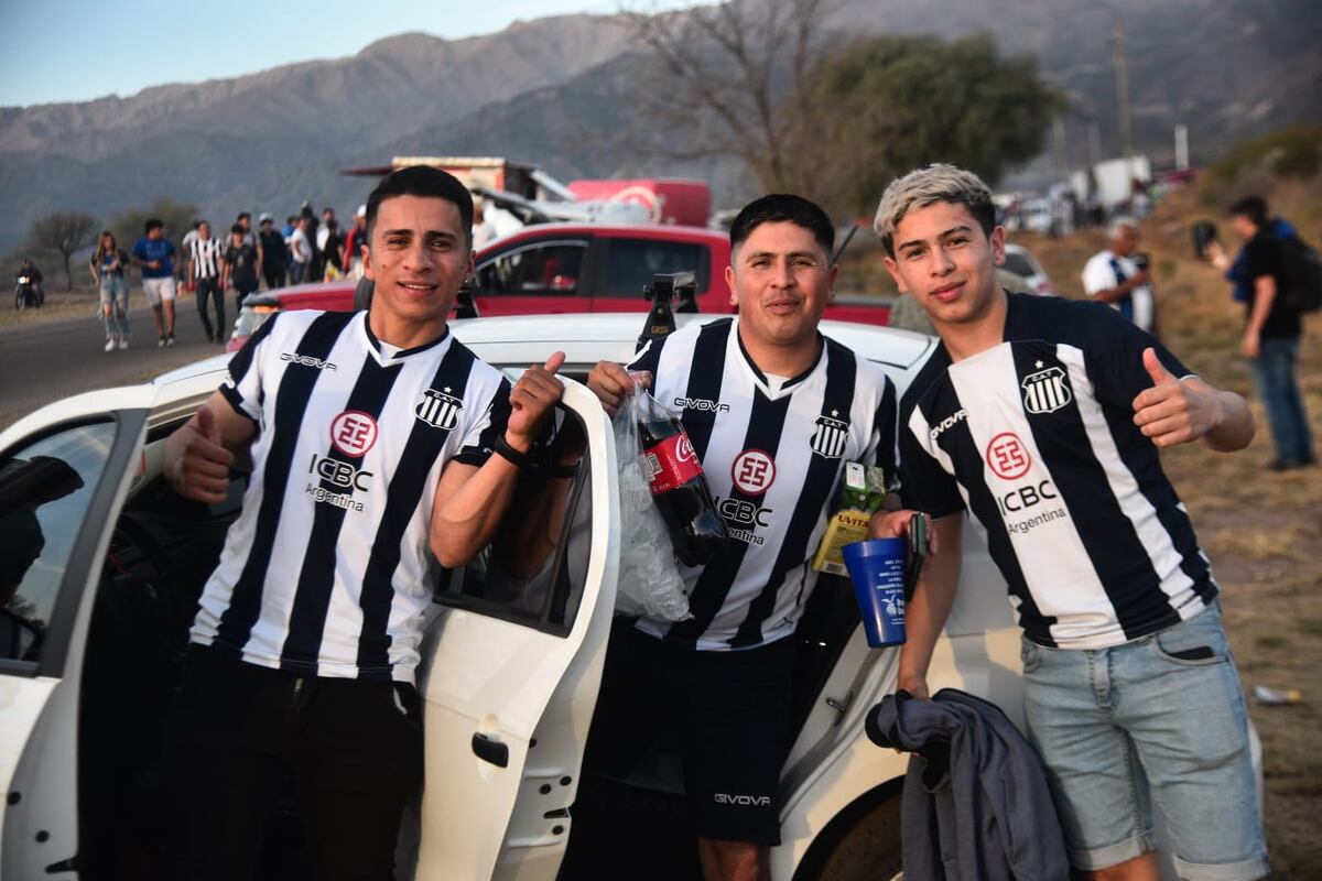 Cara 'e Cancha de Talleres en la previa del partido entre Talleres y Godoy Cruz por los octavos de final de la Copa Argentina en San Luis. (Pedro Castillo / La Voz)