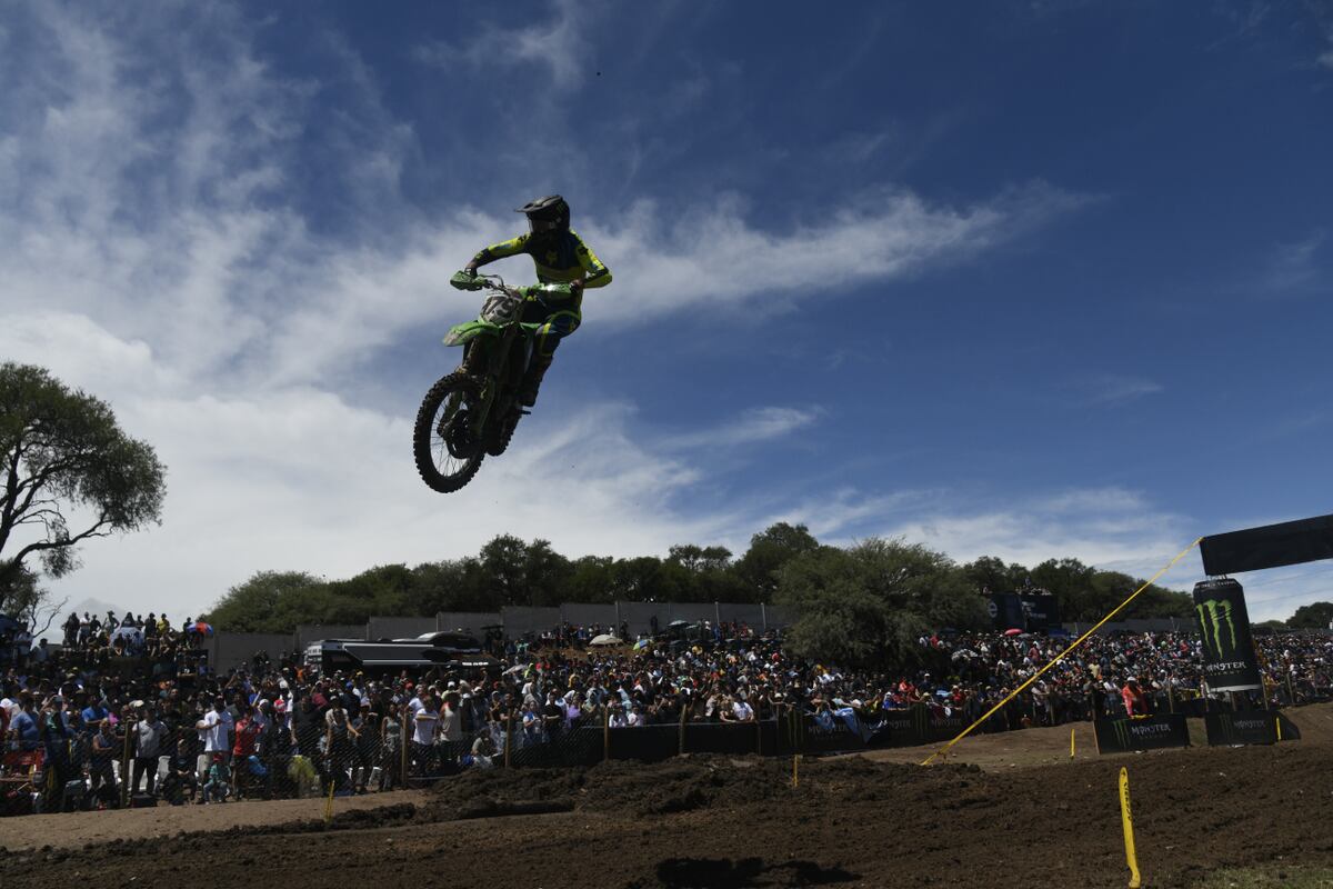 El Infinito Race Track vibra este domingo con las finales del Mundial de motocross en Córdoba. (Ramiro Pereyra / La Voz)