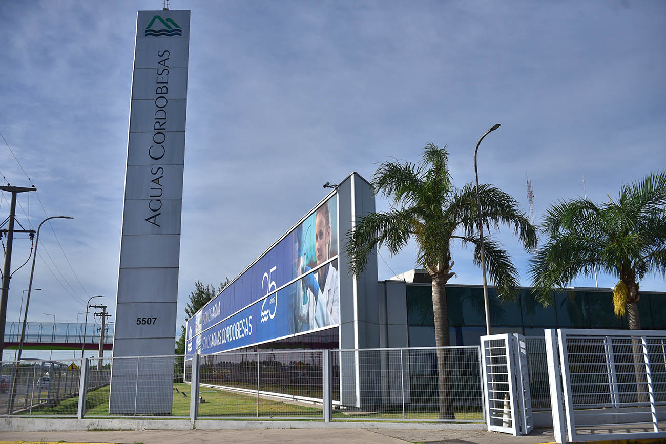 Aguas Cordobesas Fachada ( Ramiro Pereyra / La Voz)
