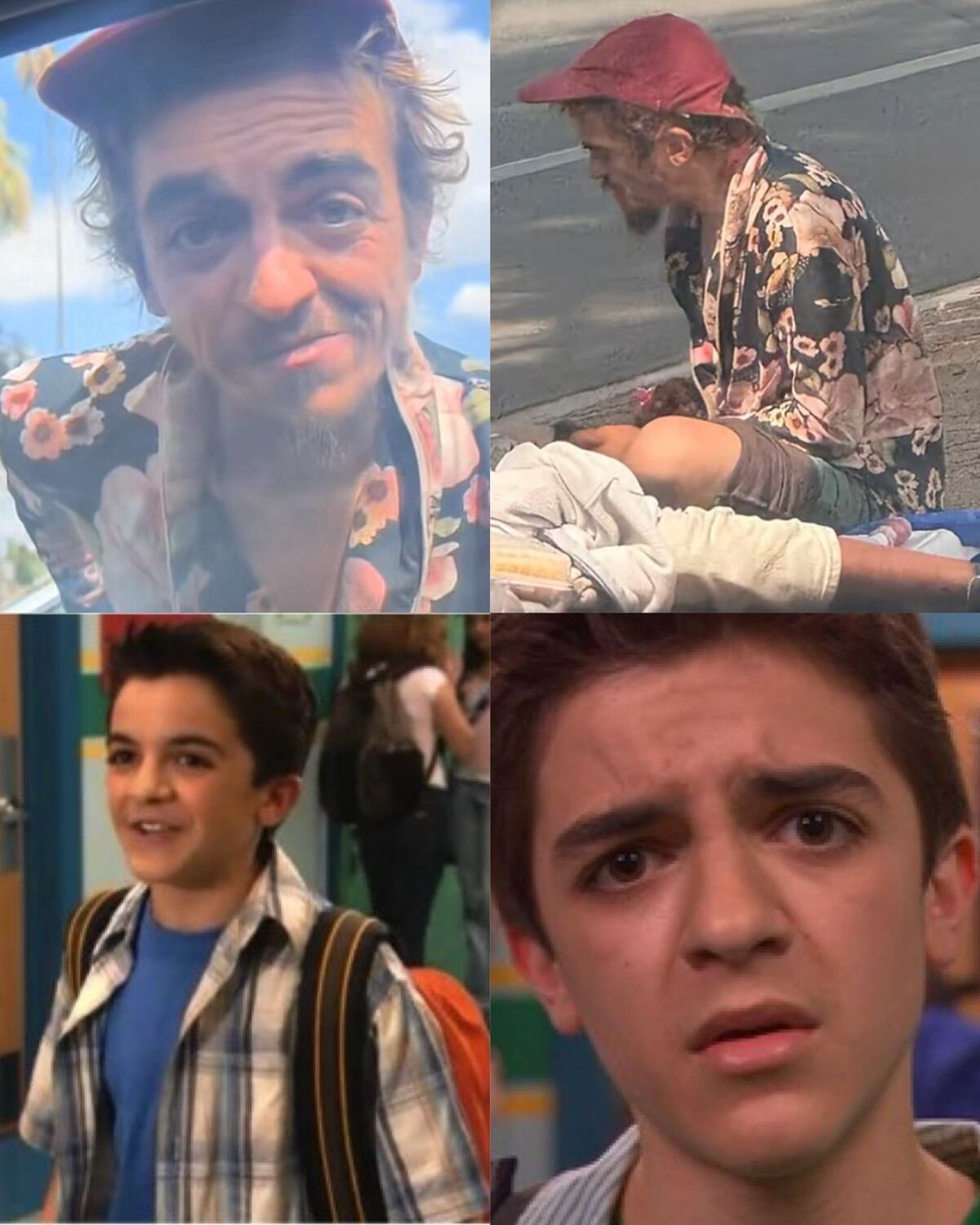 El actor que se hizo popular en Nickelodeon, fue encontrado en las calles, en una situación que desvaneció a sus fanáticos.