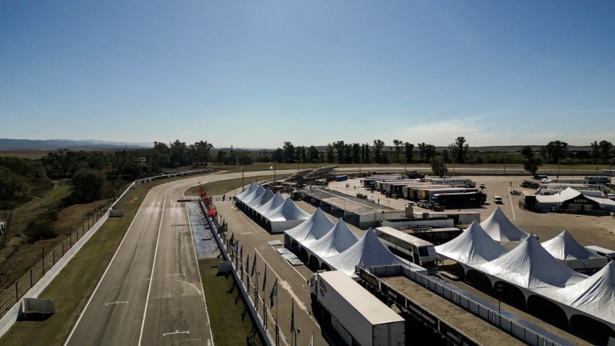 El autódromo Oscar Cabalén listo para recibir al Turismo Carretera. (Prensa Cabalén)