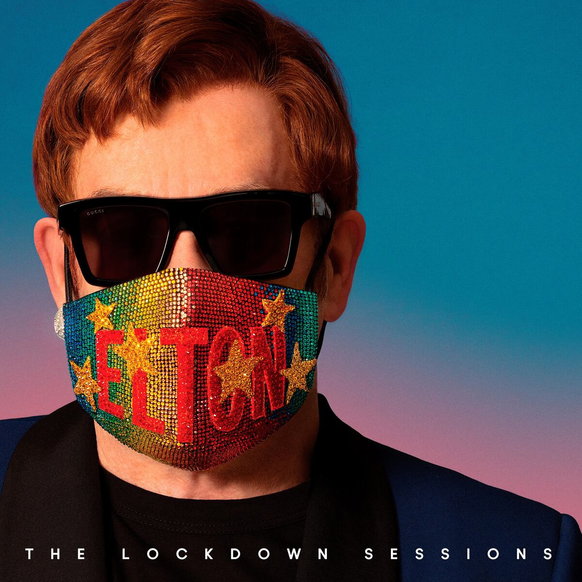 Esta es la tapa de "The Lockdown Sessions", el disco por venir de Elton John. (AP)