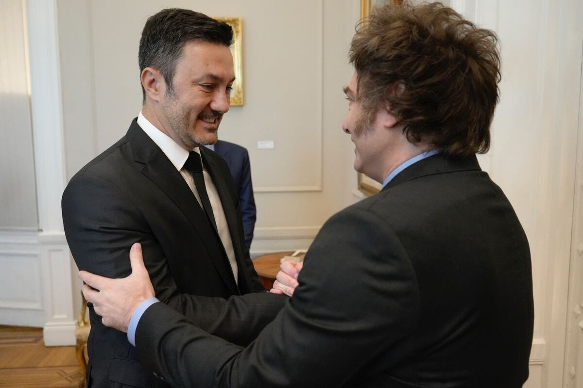 El Presidente Javier Milei y el ministro de Defensa, Luis Petri. (La Voz)
