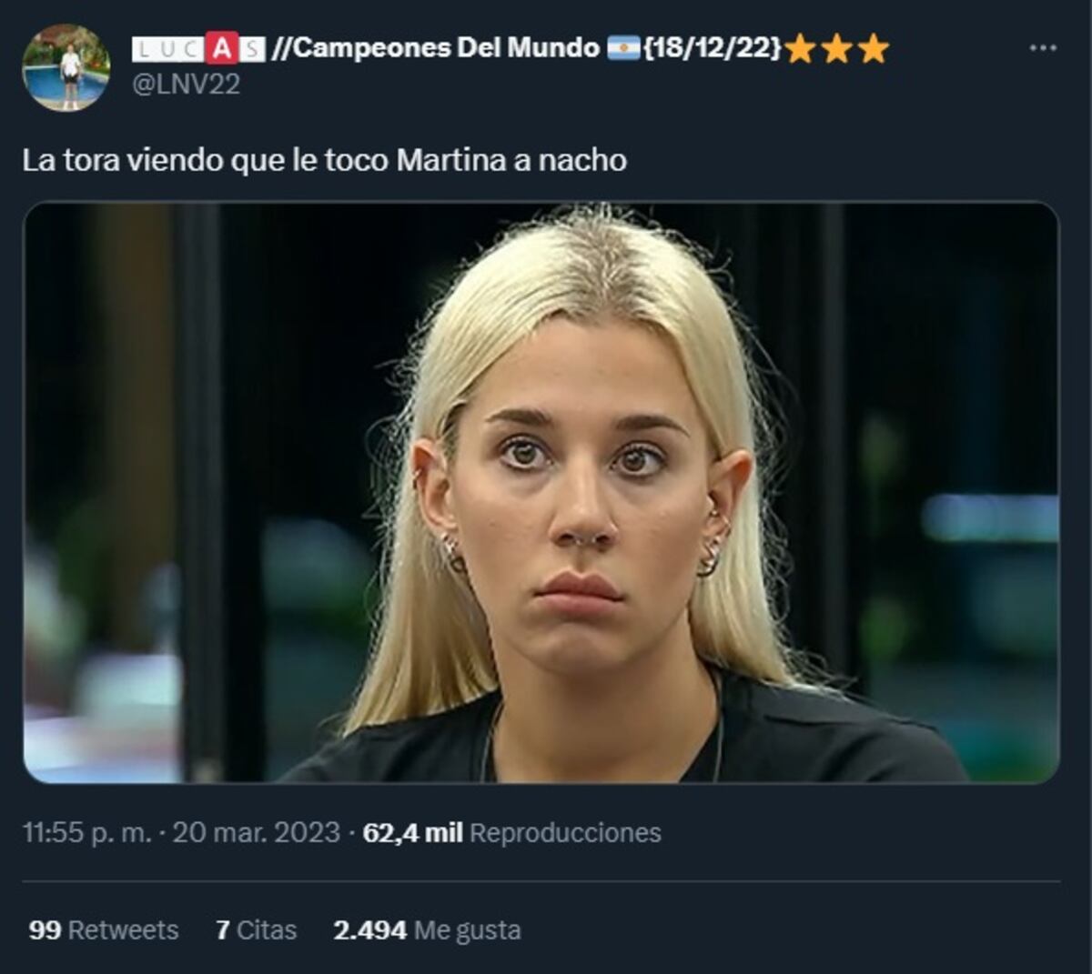 "Gran Hermano": los mejores memes tras el regreso de Holder, Martina y Mora (Captura de pantalla)