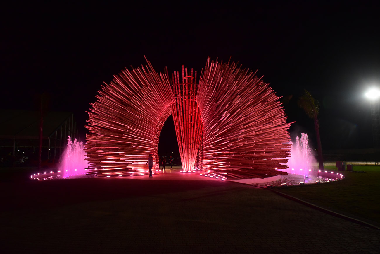Inauguración del Parque Acuático "Infinito Water Park". (Jorge Peñaranda / La Voz)