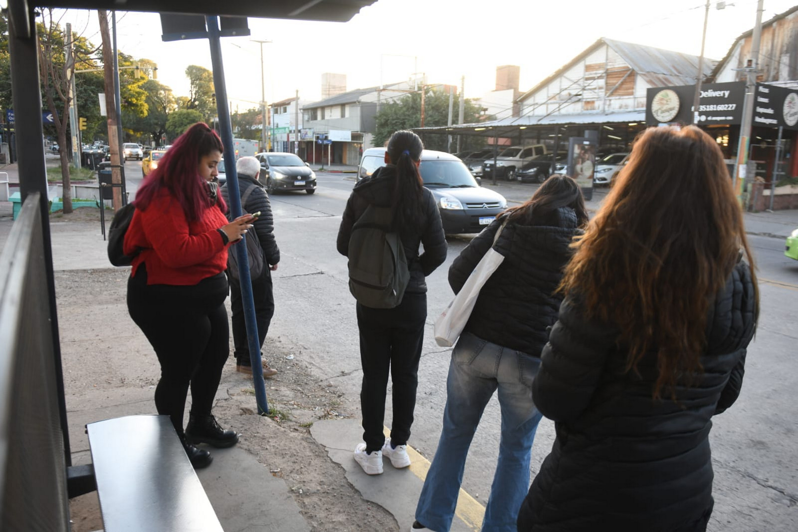 Se levantó el paro de transporte durante la madrugada. (Ramiro Pereyra / La Voz)