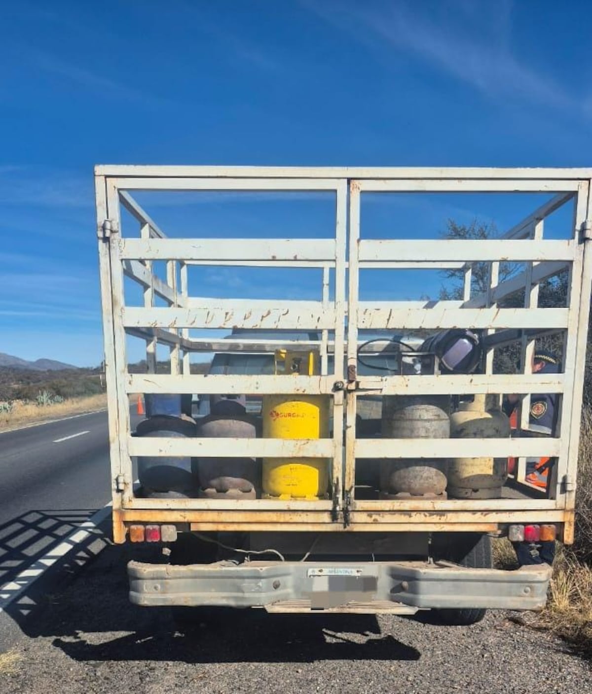 La instalación "casera". (Policía)