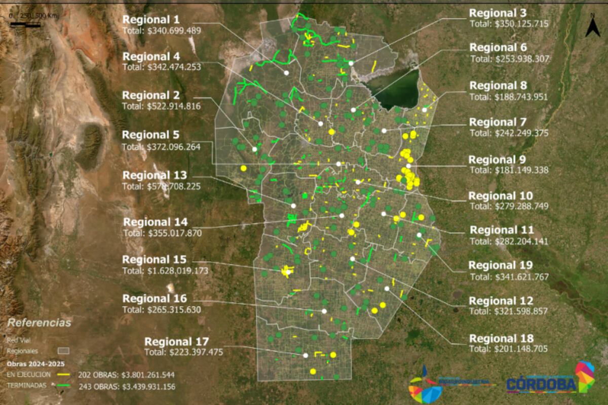 INFRAESTRUCTURAS. Obras para el agro en la provincia. (Ministerio de Bioagroindustria)