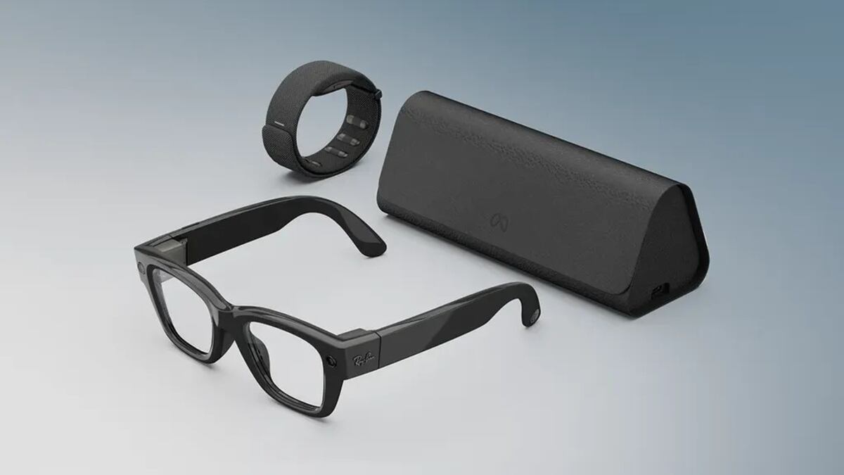 Gafas inteligentes de Meta: cómo funciona la tecnología que permite “escribir en el aire” sin teclado ni pantalla