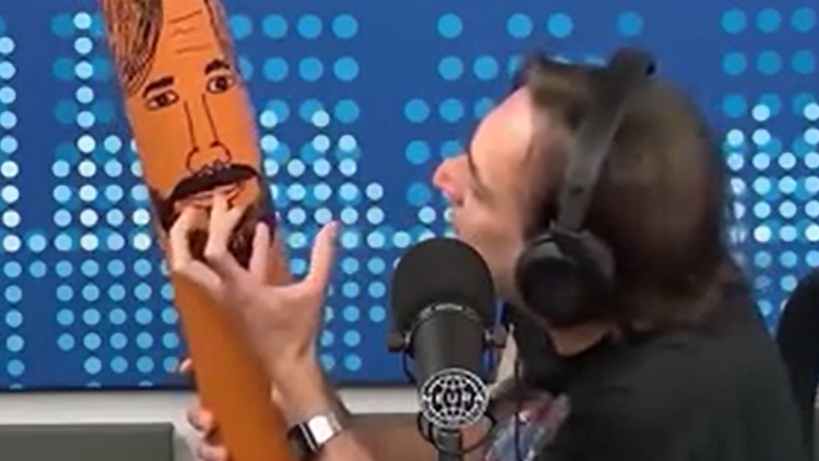El panelista Sergio "Tronco" Figliuolo.