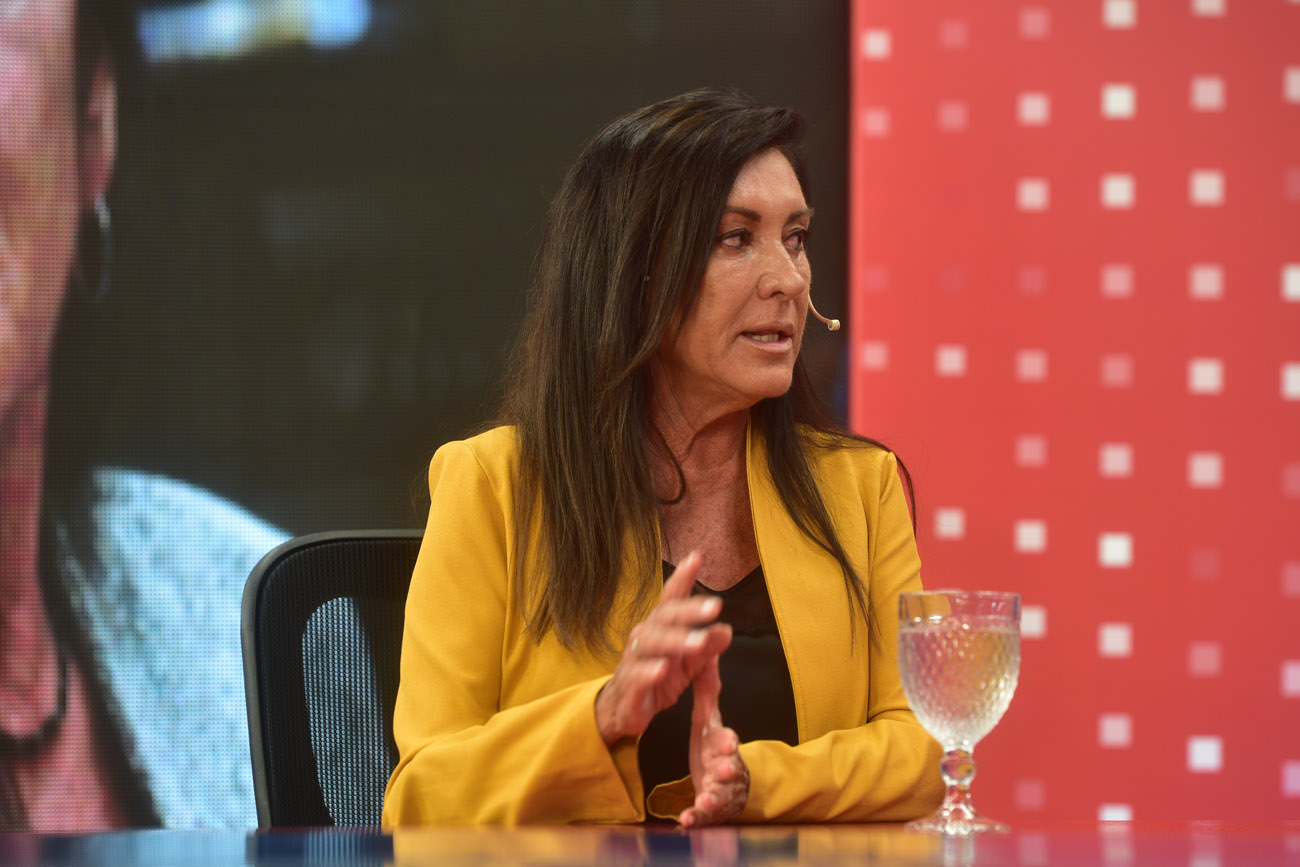 Laura Rodríguez Machado, diputada nacional, en el programa Voz y Voto. (Nicolás Bravo / La Voz)