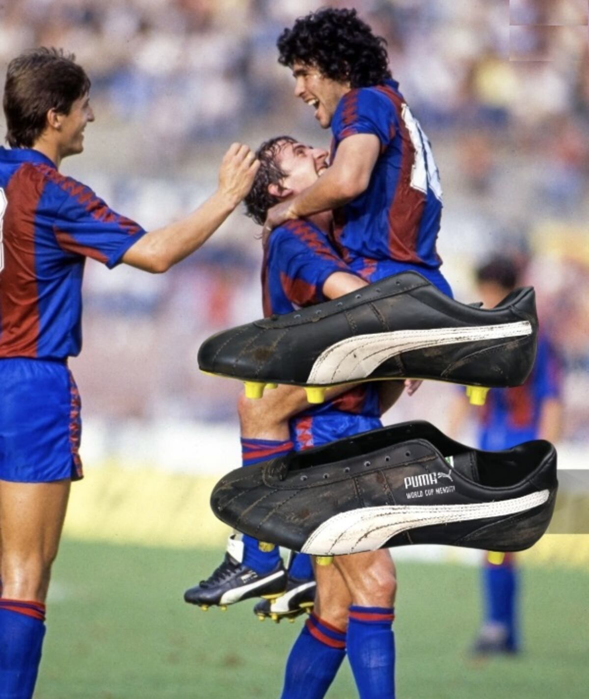 Los objetos de Maradona que salieron a subasta en un sitio de Miami.