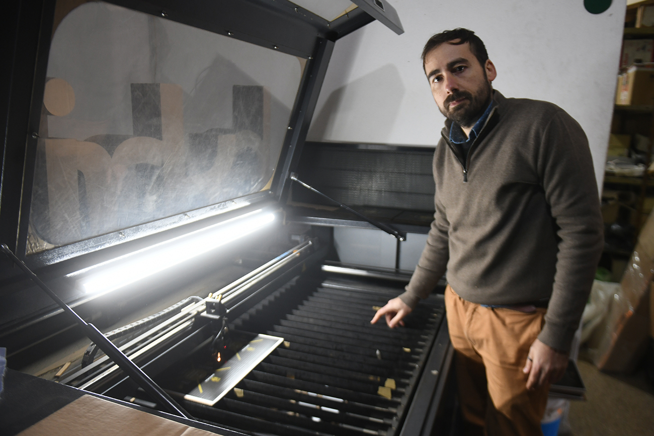 Sirkel, de Matías Portela, desarrolla productos que utilizan las áreas de marketing y sustentabilidad de otras empresas. (Ramiro Pereyra / La Voz)