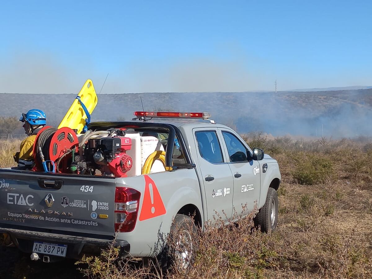 Punilla. Controlaron los incendios.