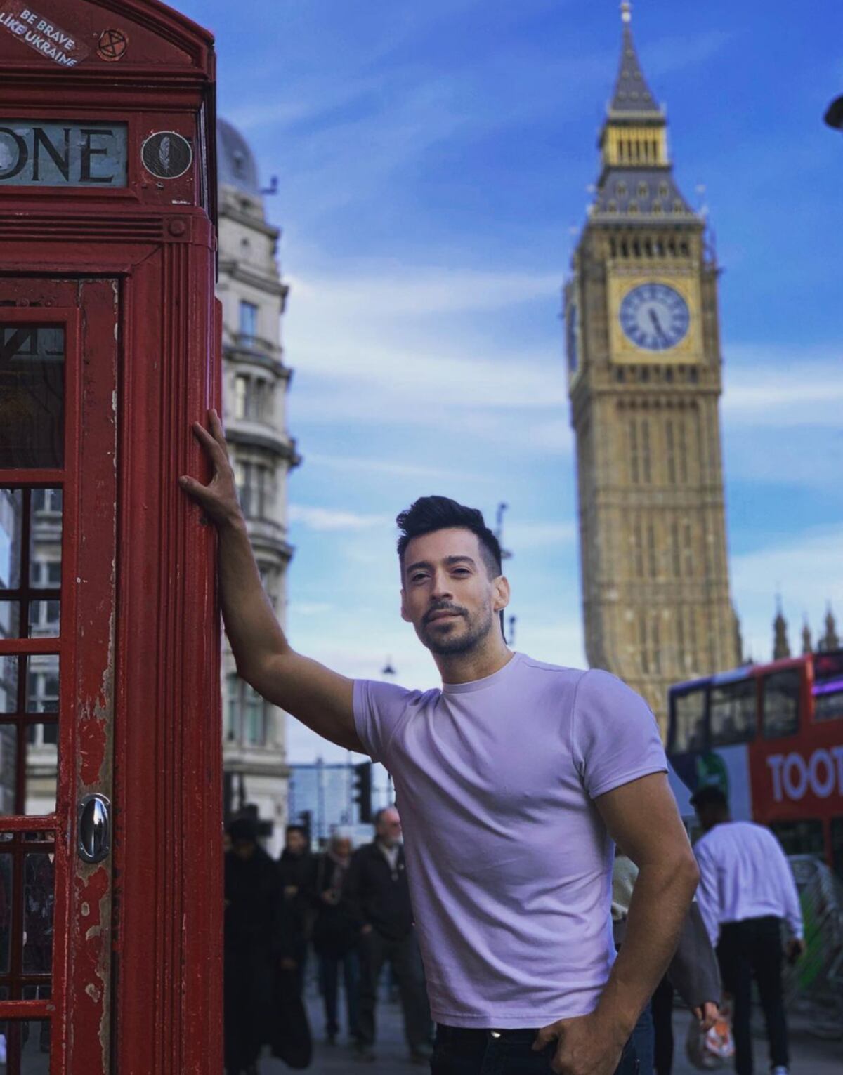 Las fotos que Jorgito Moliniers compartió en su Instagram desde Londres, su nuevo hogar.