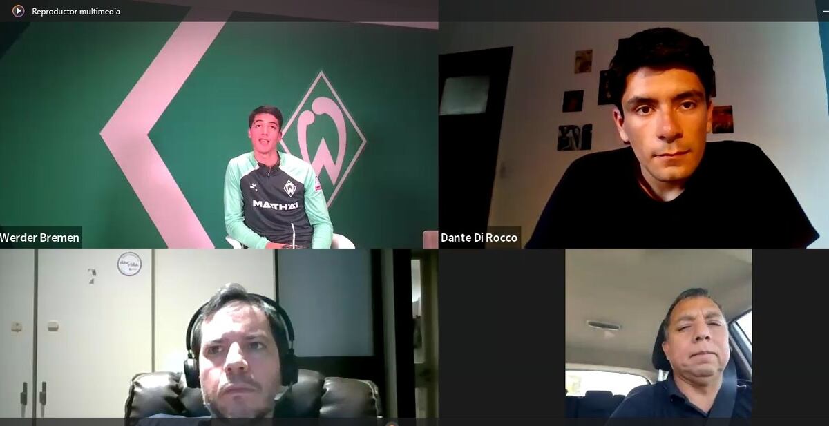 Julián Malatini habló desde Alemania sobre su presente en Bundesliga.
