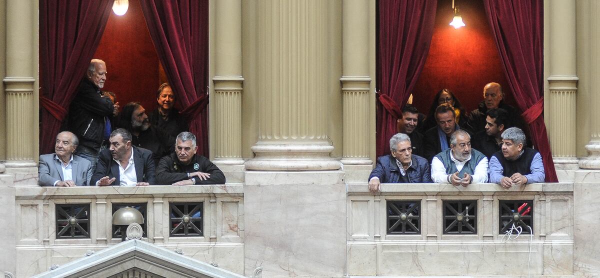 Cámara de Diputados
debate por el impuesto a las ganancias
Foto Federico Lopez Claro
Pablo moyano hector daer