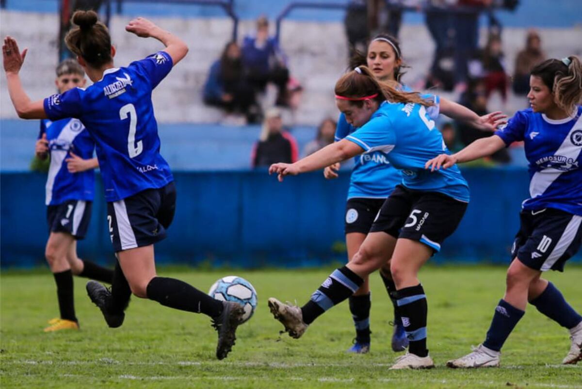 Victoria Arrieto fue una de las figuras en el debut ante San Martín (Prensa Belgrano)