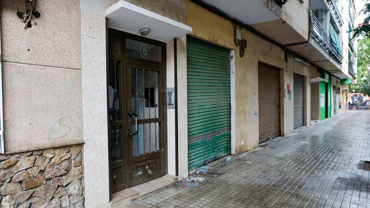 La imagen de la agencia EFE del edificio donde vivía Antonio Famoso.
