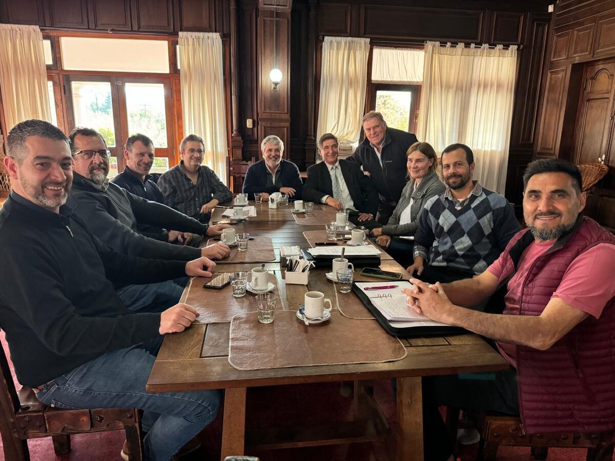La reunión realizada en La Granja (Gentileza)