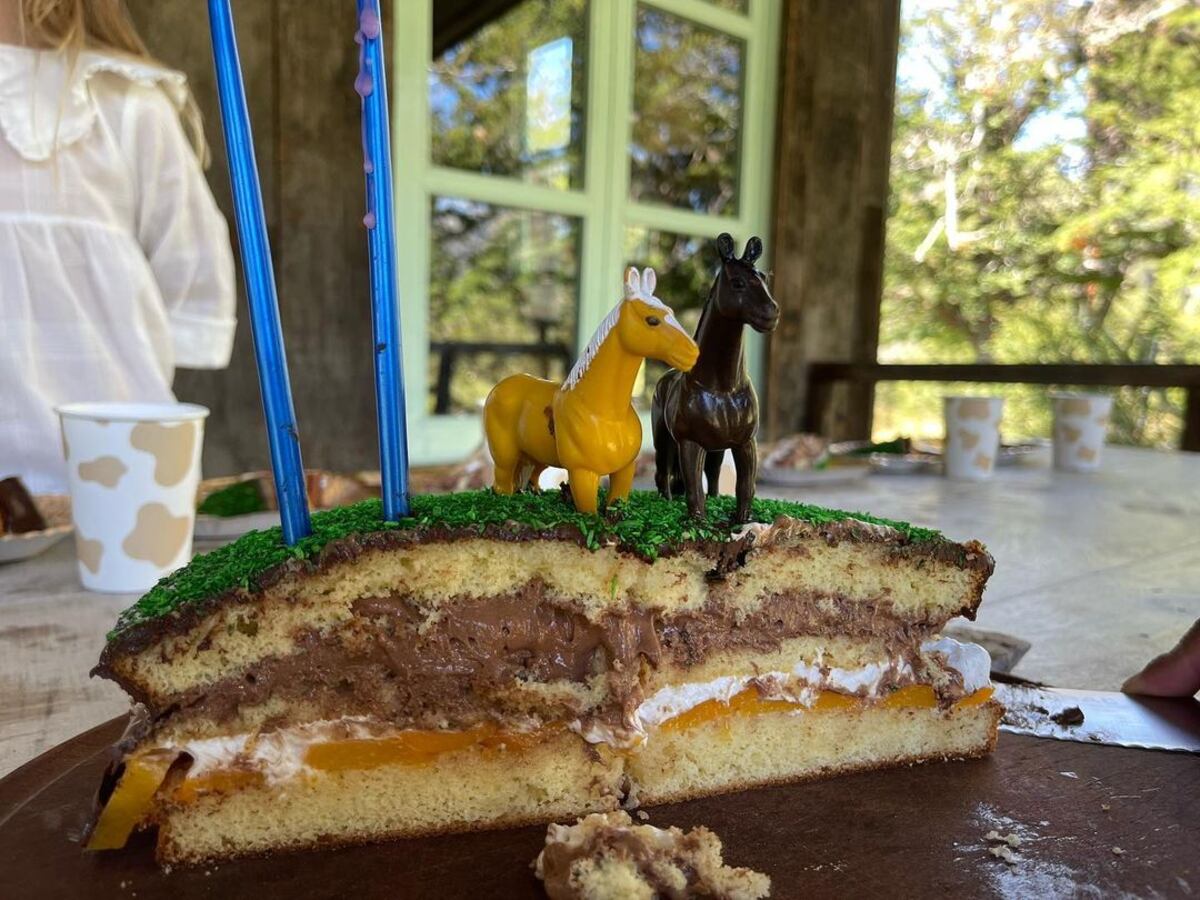 La torta del cumple de Viggo